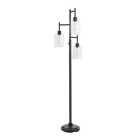 Free Shipping! Better Homes & Gardens 63.5 in Black Floor Lamp with 3 ...