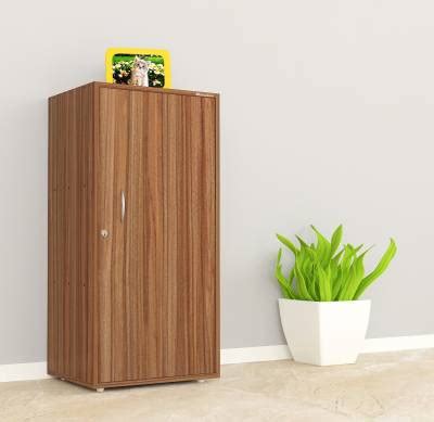 mahaakaay Engineered Wood Book Shelf Wooden Almirah Cupboard Organiser ...