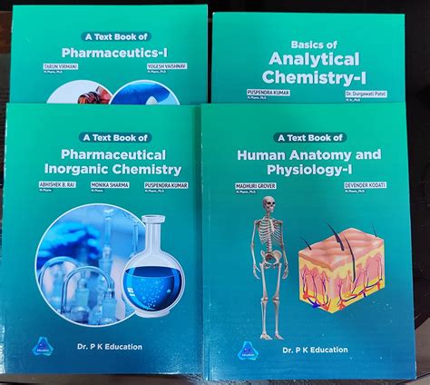 Buy B. Pharm. 1st Sem. Text Books (4 in 1) (As per PCI) - Set of 4 ...