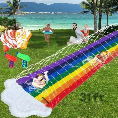 BSTHOK 20ft Inflatable Water Slide for Kids and Adults - India | Ubuy