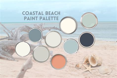 Benjamin Moore Coral Navy Paint Palette Coastal Green Home Color Scheme ...