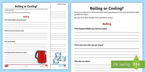 Boiling or Cooling Worksheet