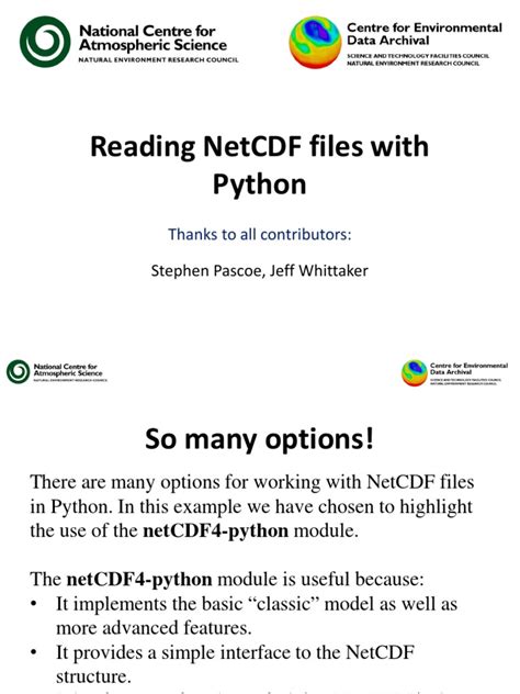 Image result for netCDF Python