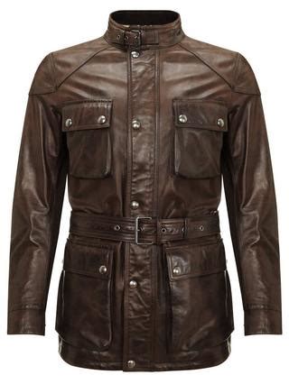 Belstaff Roadmaster Leather Jacket, Black/Brown