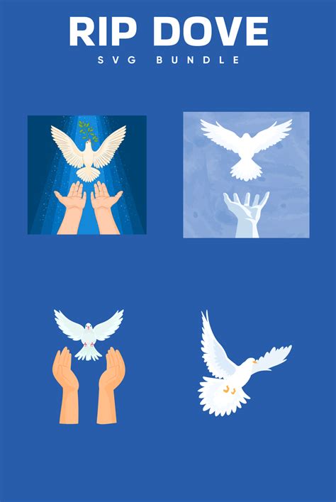 Rip Dove SVG Files | Doves, Svg, Design projects