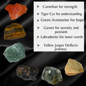 Leo Gifts Zodiac Crystal Kit for Women Men, 3 Crystal Set of Healing ...