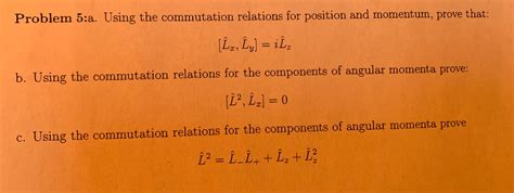 Image result for Commutation Relations