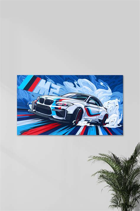 BMW M2 | VECTOR STYLE CARS #01 | CAR POSTERS – Posterized