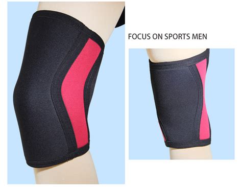 氯丁橡胶运动护膝SCR潜水料护膝举重护膝7mm可定制户外运动护具-阿里巴巴