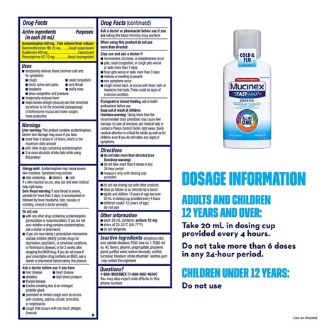 Cold and Cough Relief Mucinex® Fast-Max™ Cold - SupremeMed