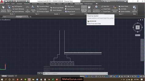 Image result for Break Line Command AutoCAD