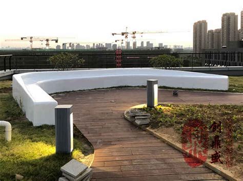 室外玻璃钢座凳 - 深圳市创鼎盛玻璃钢装饰工程有限公司