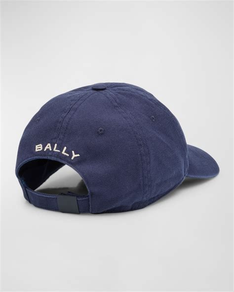 Bally Men's Embroidered Logo Crest Baseball Cap | Neiman Marcus