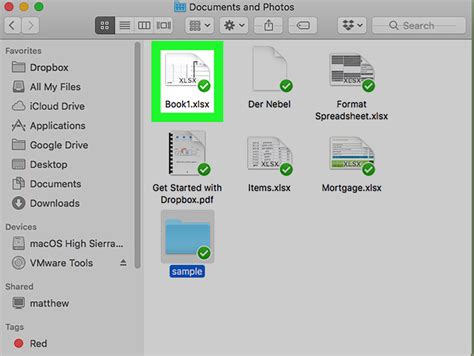 Open Dropbox File 的图像结果