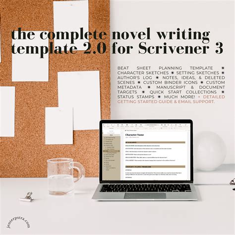 The Complete Novel Writing Template for Scrivener 3 | Novel Writing ...