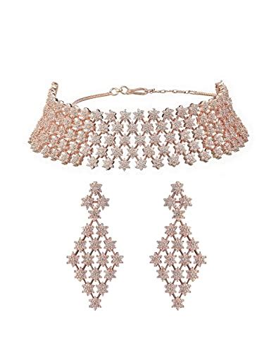Buy Priyaasi American Diamond Jewellery Set for Women | Latest Design ...
