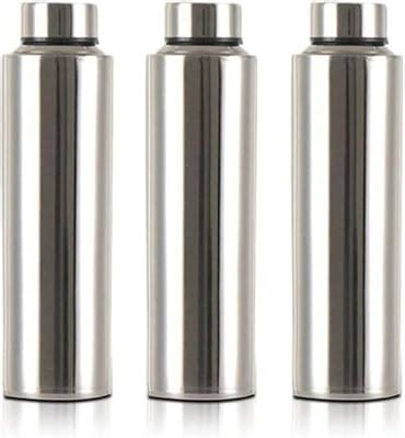 PANCA Stainless Steel Water Bottles Set of 6 Steel Bottles for Fridge ...