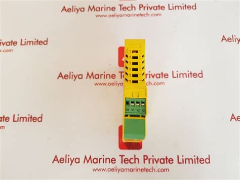 Phoenix psr-scp-24dc/esp4/2x1/1x2 safety relays – Aeliya Marine Tech