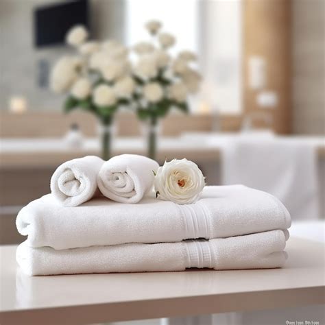 St. Regis bath towels Background Minimalist Minimalist Background