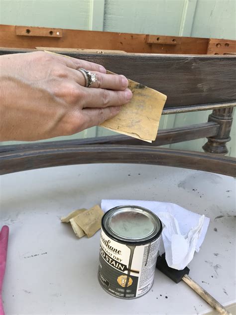 How to apply wood stain over wood stain | Staining wood, Painting over ...