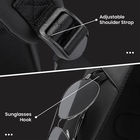 BANGE 2953 Water Repellent Laptop Backpack Bag with Multi Compartment ...