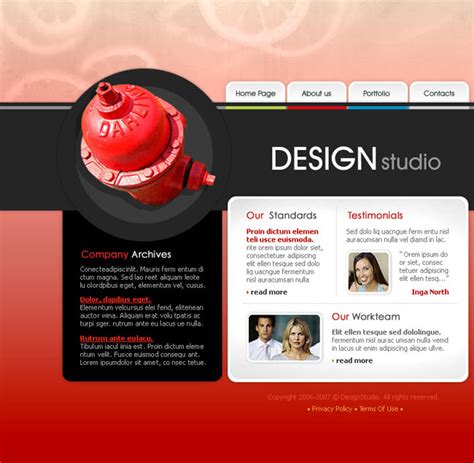 创意设计 网站模板网页UI素材免费下载(图片编号:1642451)-六图网