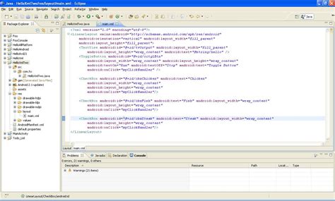 Simple Program in Android 的图像结果