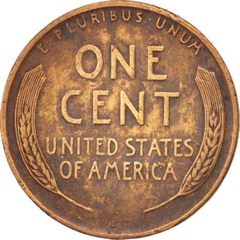 One Cent 1942 Wheat Penny, Coin from United States - Online Coin Club