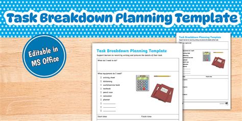 Activity Planning Sheet Template | Resources
