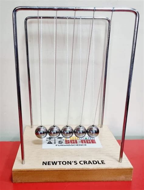 Buy EISCO - Newton's Cradle (Collision Balls/Pendulum Balls ...