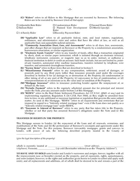 vermont fixed rate mortgage | MegaDox.com