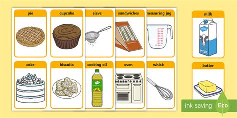 The Bakery Aistear Flashcards
