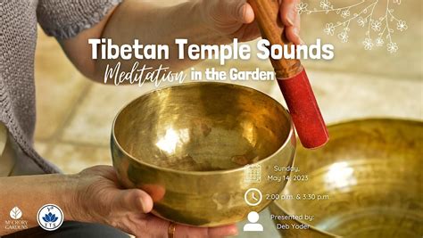 Tibetan Temple Sounds Meditation at McCrory Gardens, McCrory Gardens ...