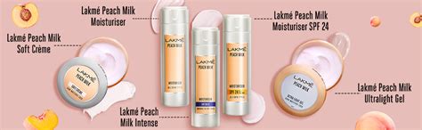 LAKMÉ Peach Milk Soft Crème Light Moisturizer for Face 250 g, Daily ...