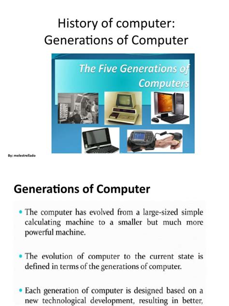 Image result for Computer Generations PDF Table Form