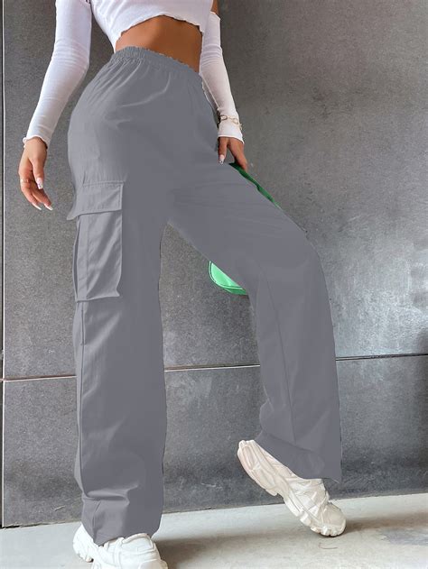 DIRBY HIGH WAIST WITH POCKETS CARGO PANTS – Aahwan