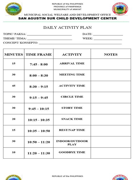 Image result for Daily Plan