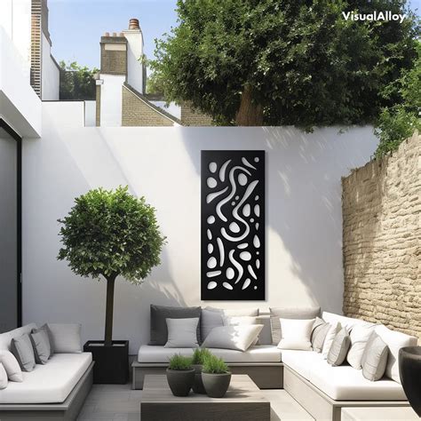 Modern Outdoor Metal Wall Art [2024 Design] - VisualAlloy