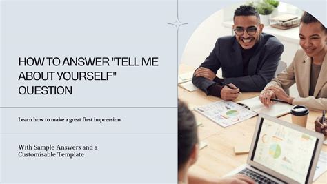 How to Answer 'Tell Me About Yourself' (With Sample Answers + Templates)