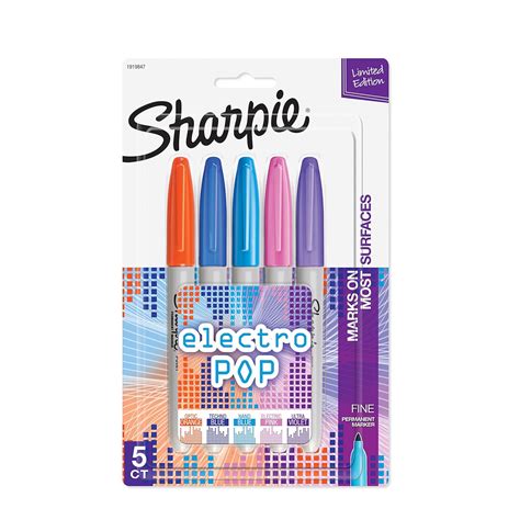 SAN1919847 - Sharpie Fine Electro Pop Marker : Amazon.in: Office Products