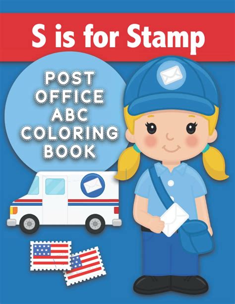 Buy S is for Stamp : Post Office ABC Coloring Book: Color Post Office ...