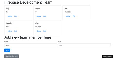 JavaScript Firebase Real-Time Database 的图像结果