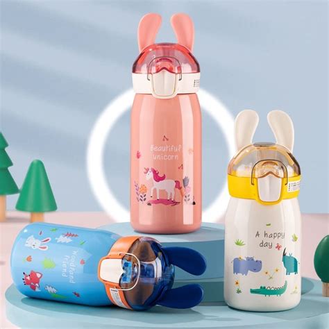 Bunny Ears Sipper Water Bottle – Kuviyal