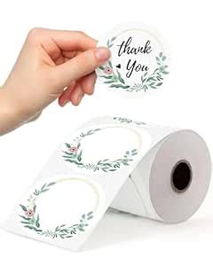 Phomemo Wreath Border 2" Thermal Labels for Shipping Label Printer ...