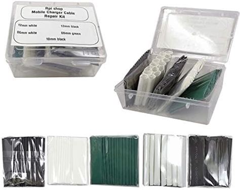 Rpi shop - 8 Meters in total Heat Shrink Tubes: 1 Meter each 1mm, 2mm ...