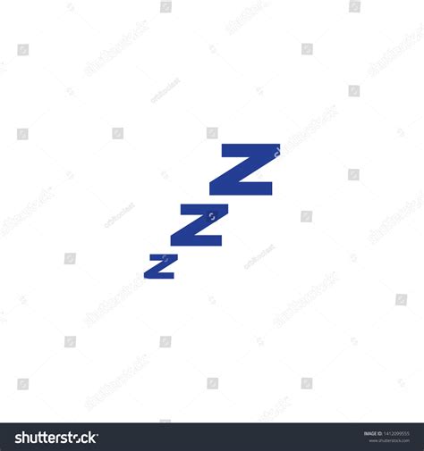 Isolated Sleeping Emoji Zzz Emoticon Vector Stock Vector (Royalty Free) 1412099555 | Shutterstock