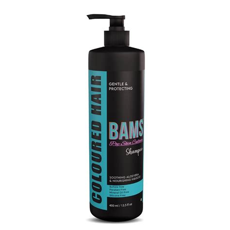 Professional Colour Protective Coloured Hair Shampoo - 400 Ml – Bams ...