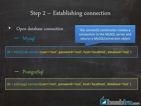 Image result for System Implementation for SQL Python Connectivity