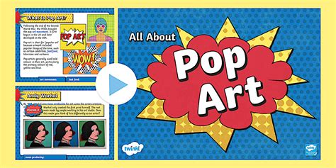 KS2 All About Pop Art PowerPoint