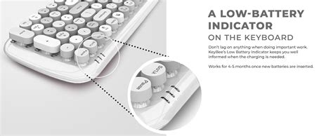 Amazon.in: Buy i Gear KeyBee Retro Typewriter Inspired 2.4GHz Wireless ...